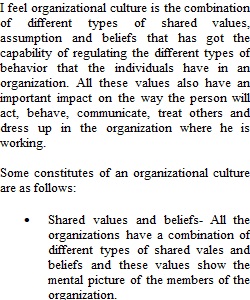 1-1 Discussion Organizational Culture Contains unread posts
